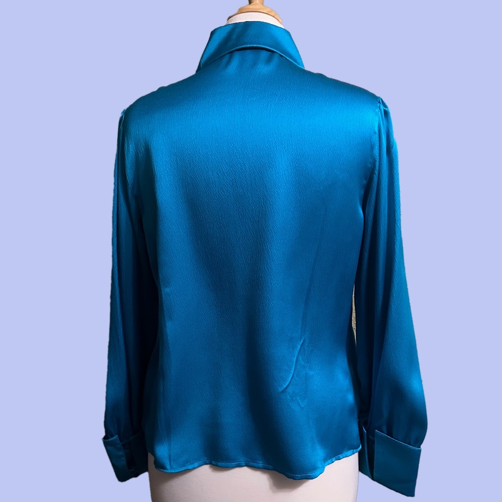 Gorgeous Escada 100% Silk Button Down Blouse - image 2